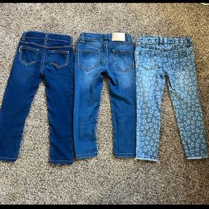 Girls denim jeans lot